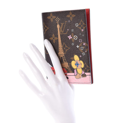 Louis Vuitton Monogram 2019 Christmas Animation Passport Cover Rouge 2 of 6