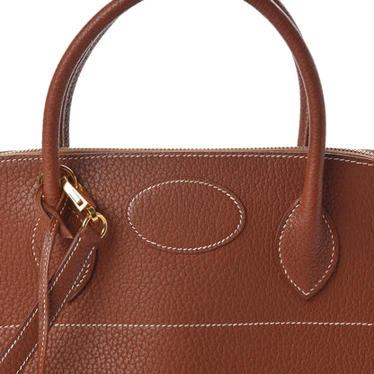 Hermes Buffle Bolide 35 Marron D'Inde 12 of 16