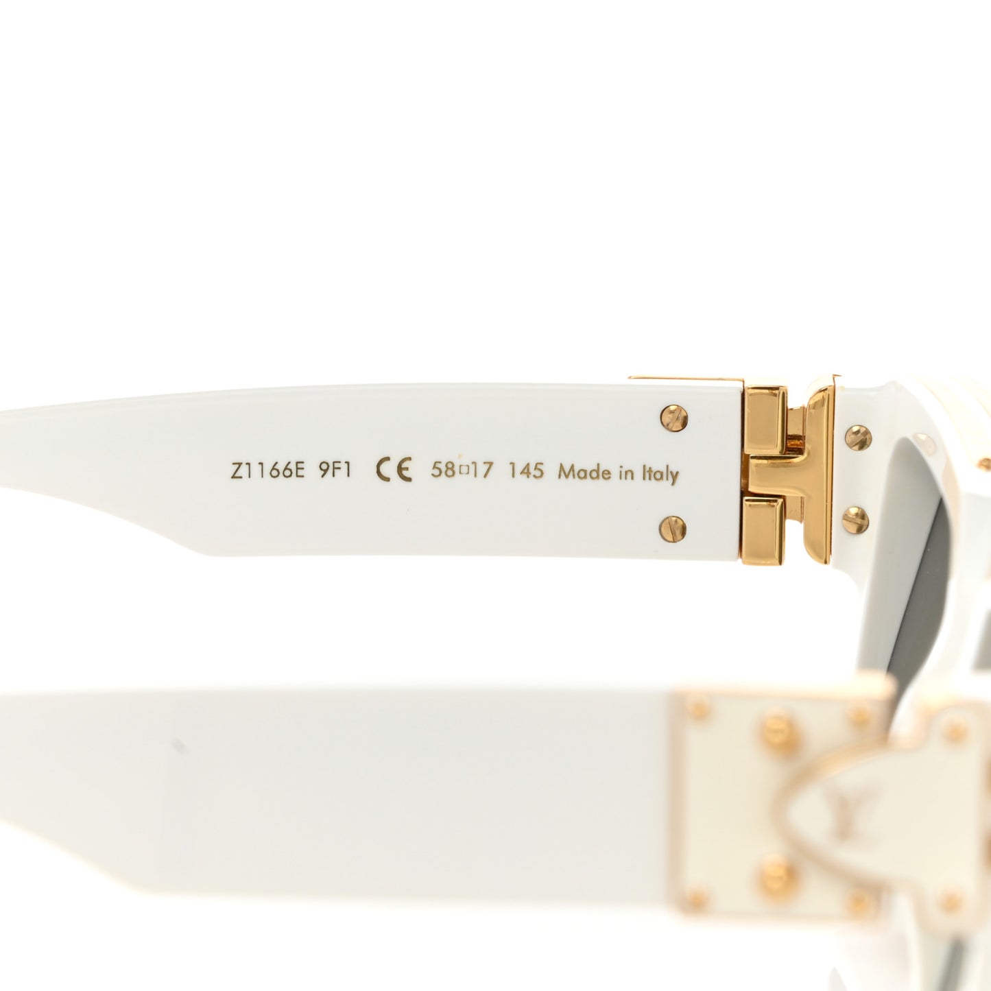 Acetate 1.1 Millionaires Z1166E Sunglasses White
