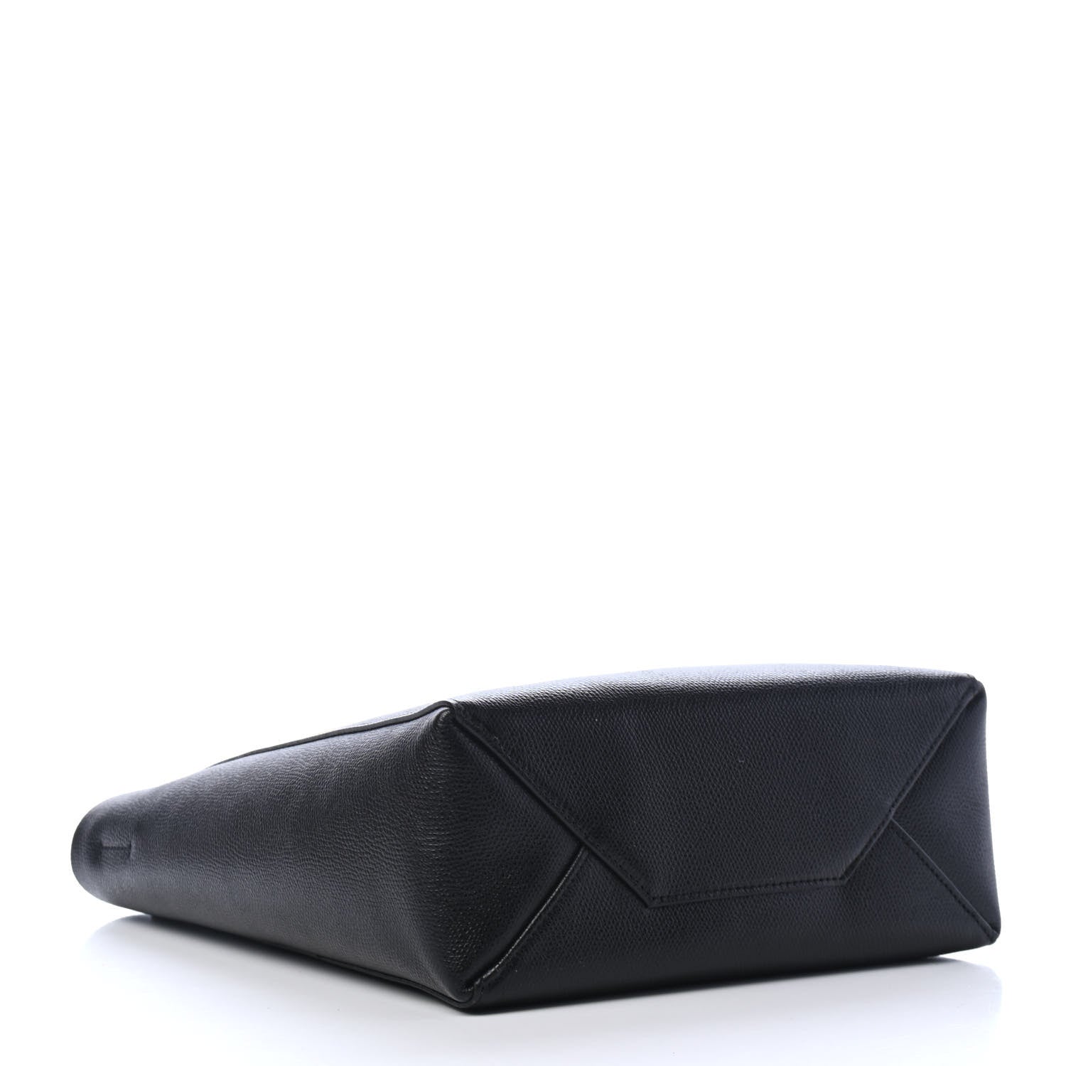 Celine Grained Calfskin Small Vertical Cabas Black 3 of 4