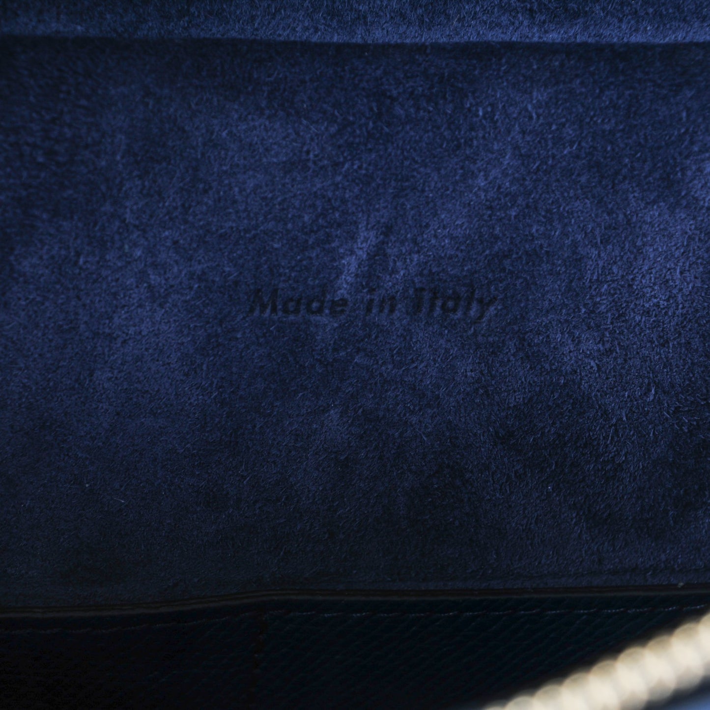Grained Calfskin Mini Belt Bag Deepsea