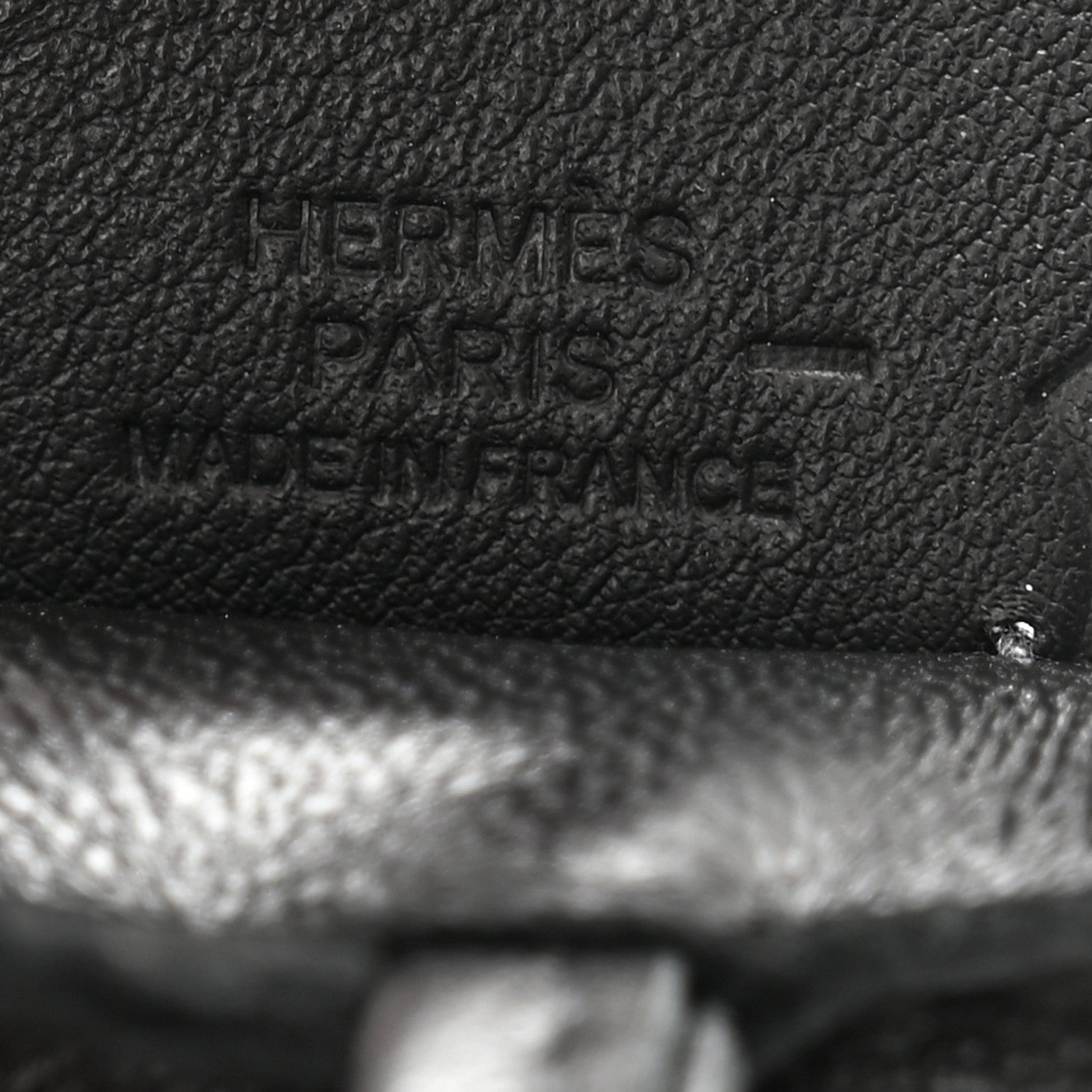 Hermes Milo Lambskin Lizard Touch Grigri Rodeo Pegase Horse Bag Charm PM So Black 3 of 5