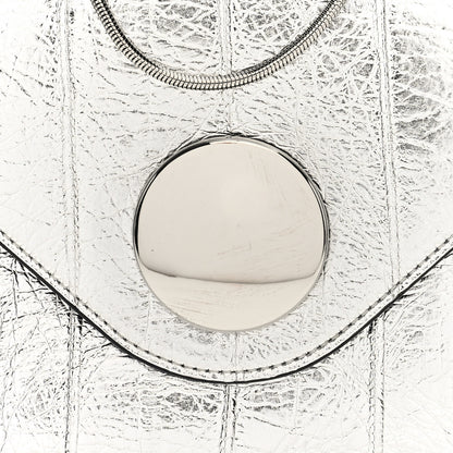 Khaite Metallic Eelskin Bobbi Bag Silver 7 of 9
