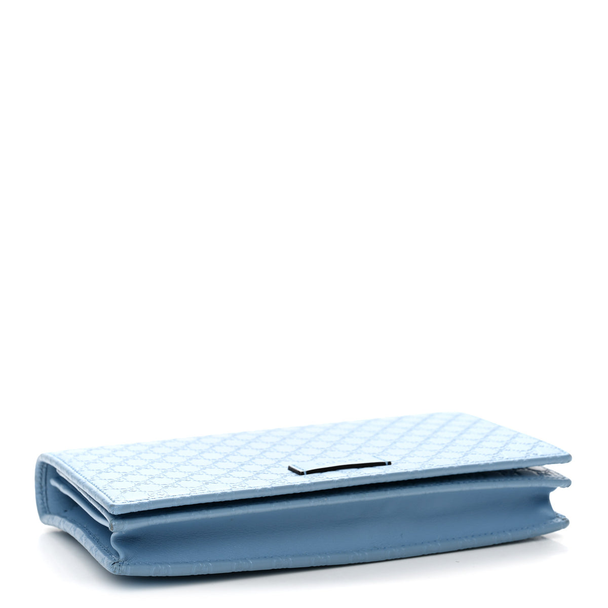 Microguccissima Crossbody Wallet Mineral Blue