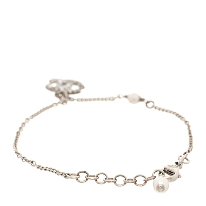 Chanel Pearl Crystal CC Bracelet Gold 3 of 6