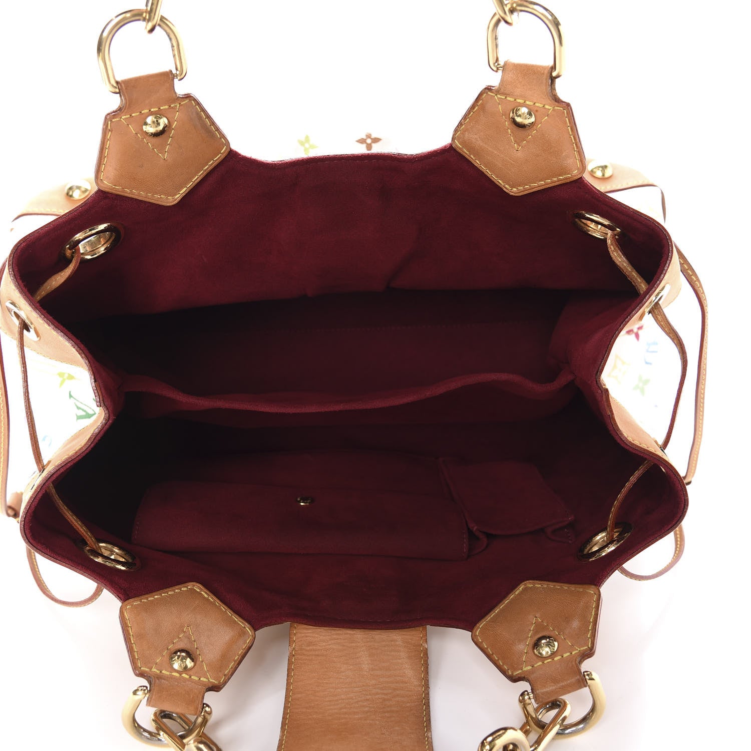 Louis Vuitton Monogram Multicolor Ursula White 5 of 11