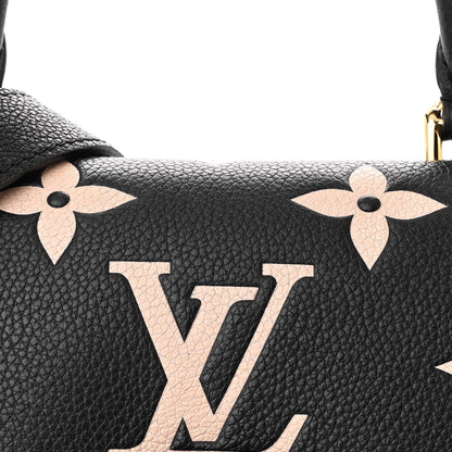 Louis Vuitton Empreinte Monogram Giant Madeleine BB Black Beige 8 of 10