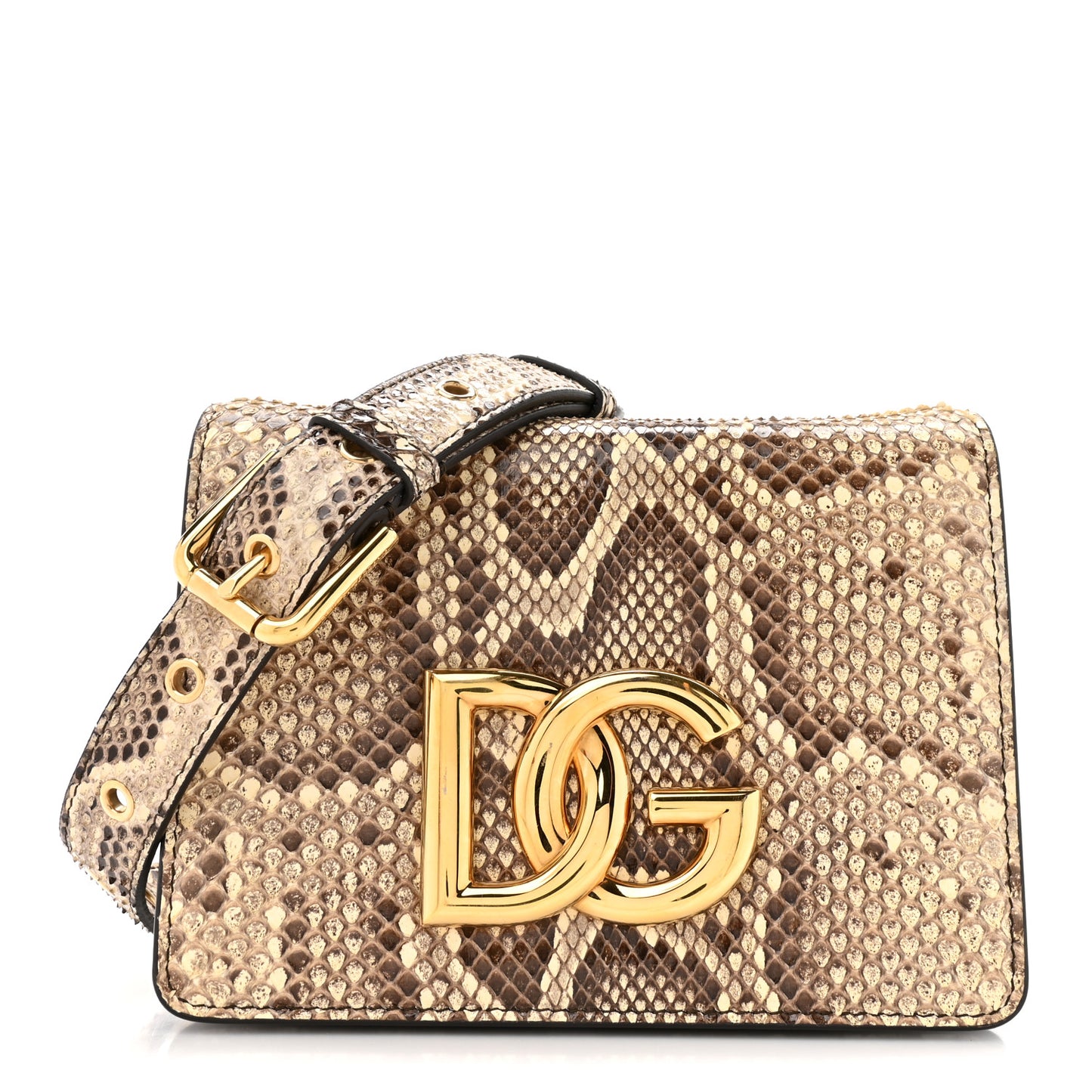 Snakeskin DG Millennials Crossbody Bag Multicolor