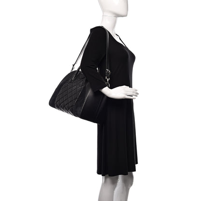 Givenchy Sugar Goatskin Lambskin Diamond Quilted Medium Antigona Black 2 of 10