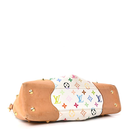 Louis Vuitton Monogram Multicolor Judy MM White 4 of 9