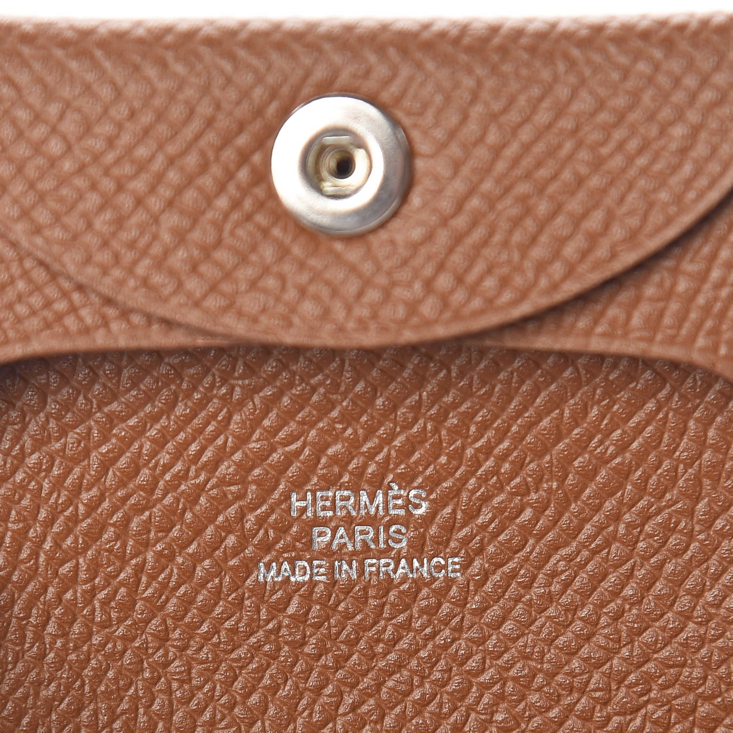 Hermes Epsom Bastia Coin Purse Gold 6 of 7