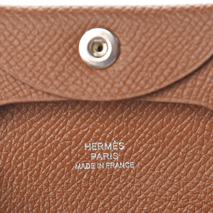 Hermes Epsom Bastia Coin Purse Gold 6 of 7