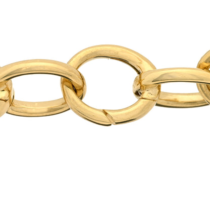 Tiffany 18K Yellow Gold Oval Link Bracelet 4 of 4