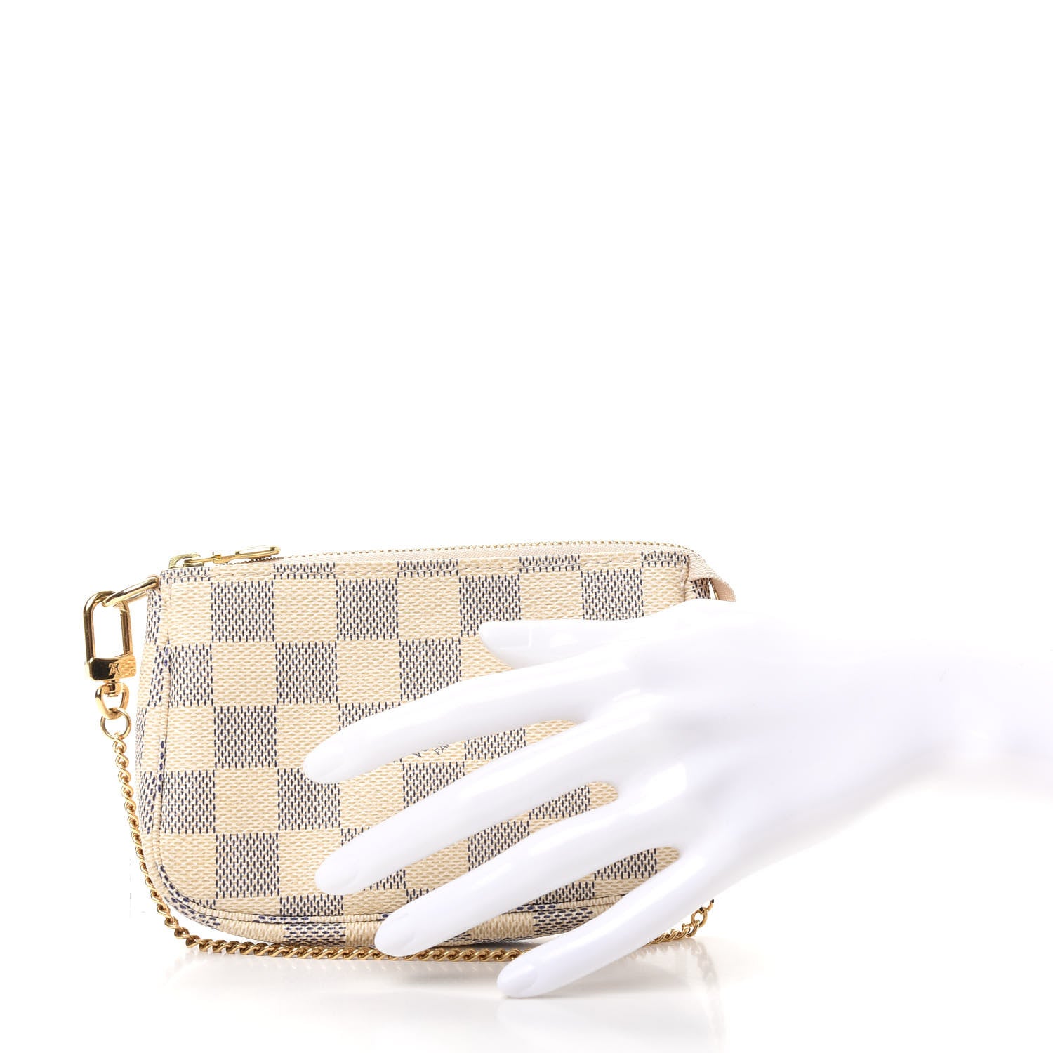 Louis Vuitton Damier Azur Mini Pochette Accessories 2 of 8