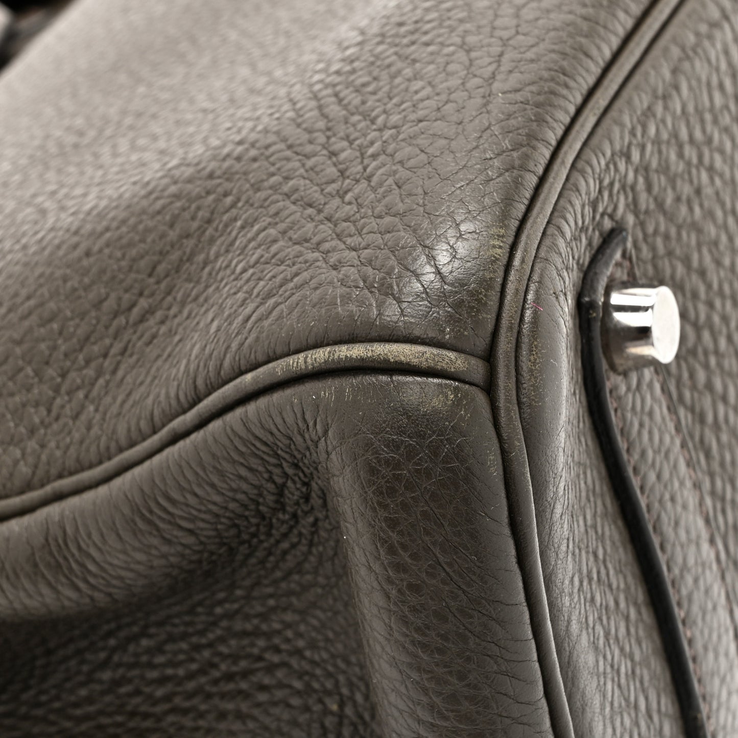 Togo Birkin 35 Vert Bronze