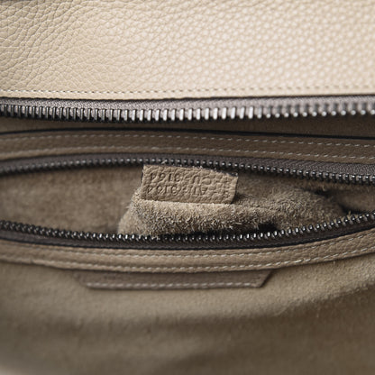 Celine Drummed Calfskin Mini Luggage Dune 7 of 11