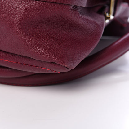 Chloe Calfskin Medium Paraty Wine Purple 10 of 12
