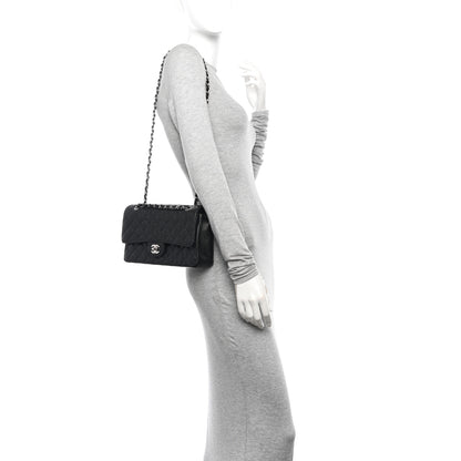 Chanel Caviar Quilted Medium Double Flap Black 3 of 11