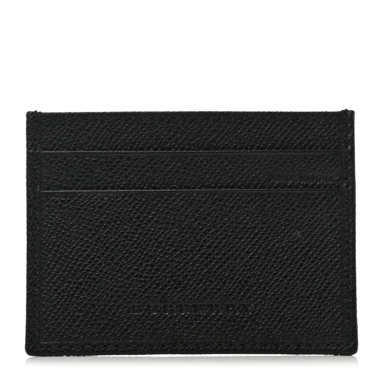 Burberry Grainy Calfskin Card Case Black 1 of 7