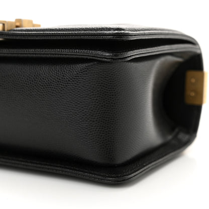 Chanel Caviar Quilted Small Boy Flap Black 10 of 10