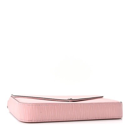 Louis Vuitton Epi Pochette Felicie Rose Ballerine 5 of 11