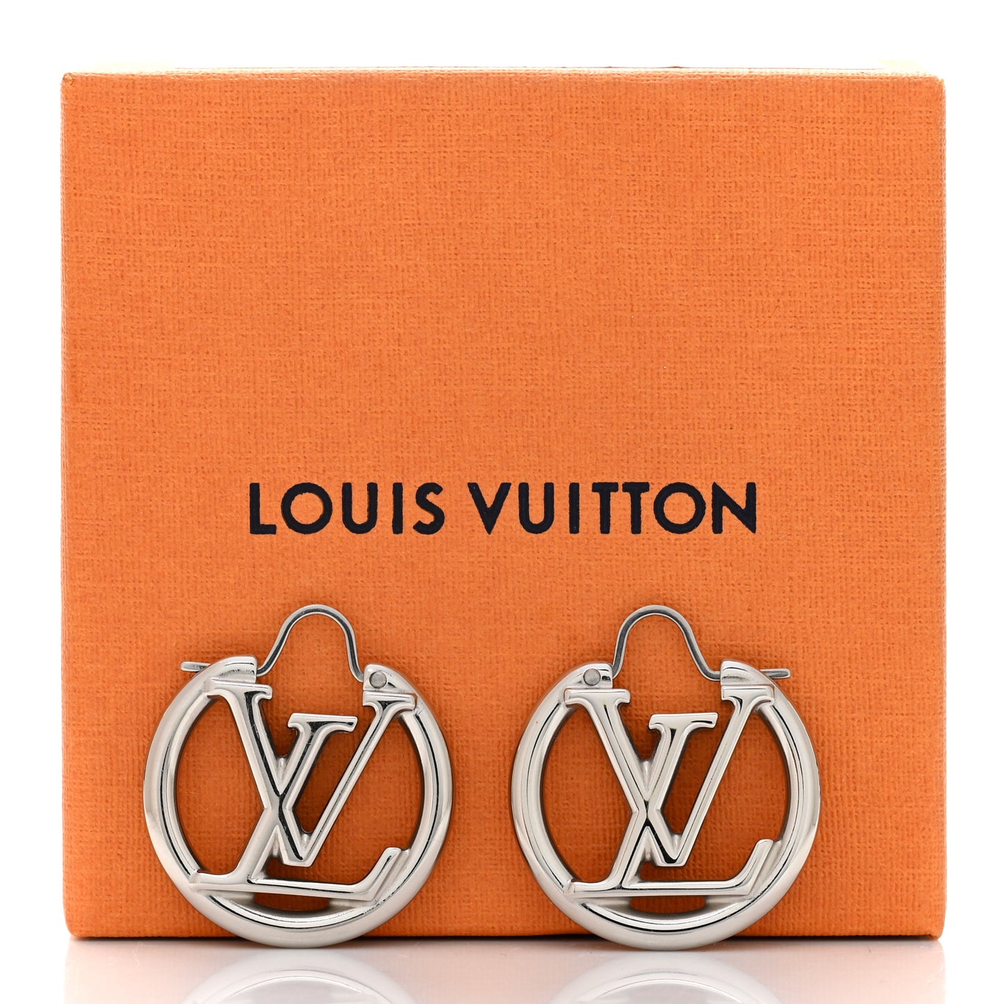 Palladium Small Louise Hoop Earrings Silver