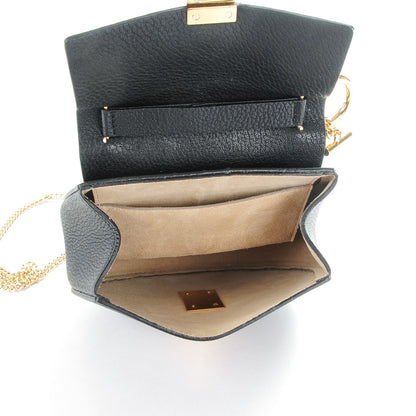 Chloe Grained Lambskin Mini Drew Shoulder Bag Black 5 of 8