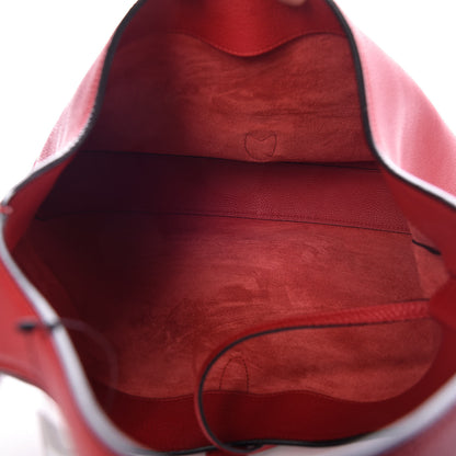 Gucci Soft Grained Calfskin Large Jackie Hobo Hibiscus Red 6 of 11