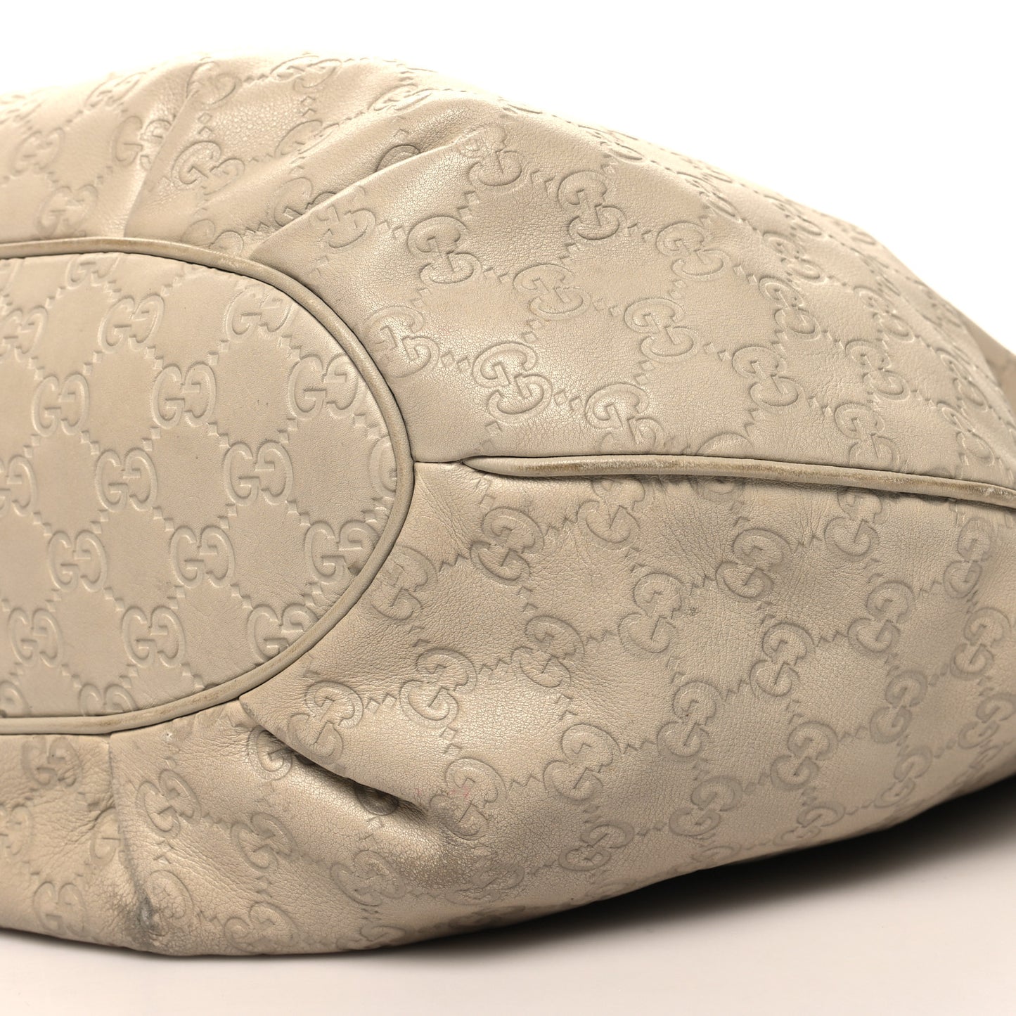 Guccissima Pelham Medium Hobo Beige