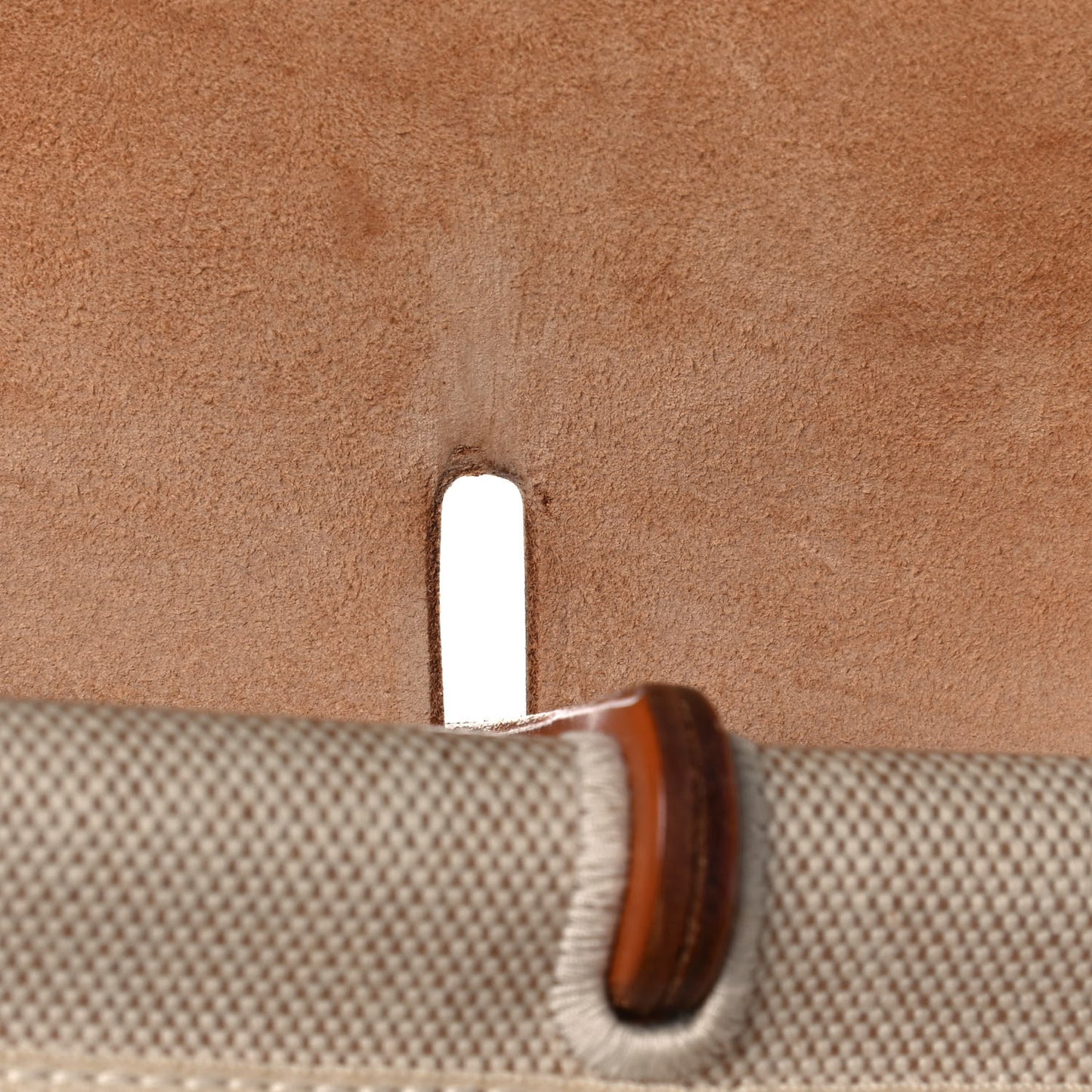 Toile Vache Calfskin Herbag 30 PM Backpack Natural