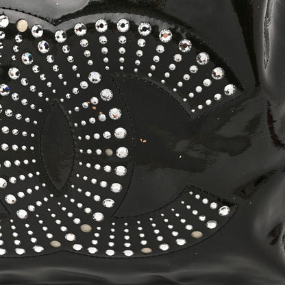 Chanel Patent Crystal Strass Bonbons Tote Black 14 of 14