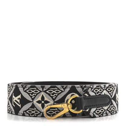 Louis Vuitton Jacquard Since 1854 Bandouliere Shoulder Strap Grey 1 of 5