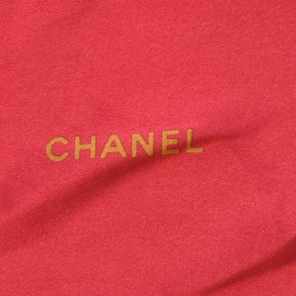 Chanel Silk CC Square Scarf Red 4 of 10