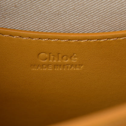 Chloe Calfskin Small Tess Bag Burning Camel 9 of 10