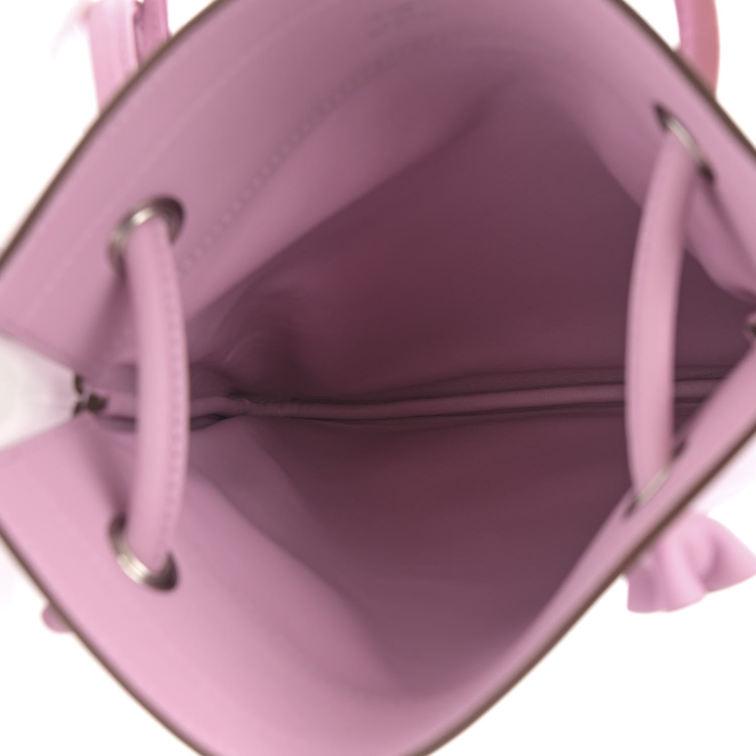 Hermes Milo Lambskin Swift Mini Aline Mauve Sylvestre 4 of 12