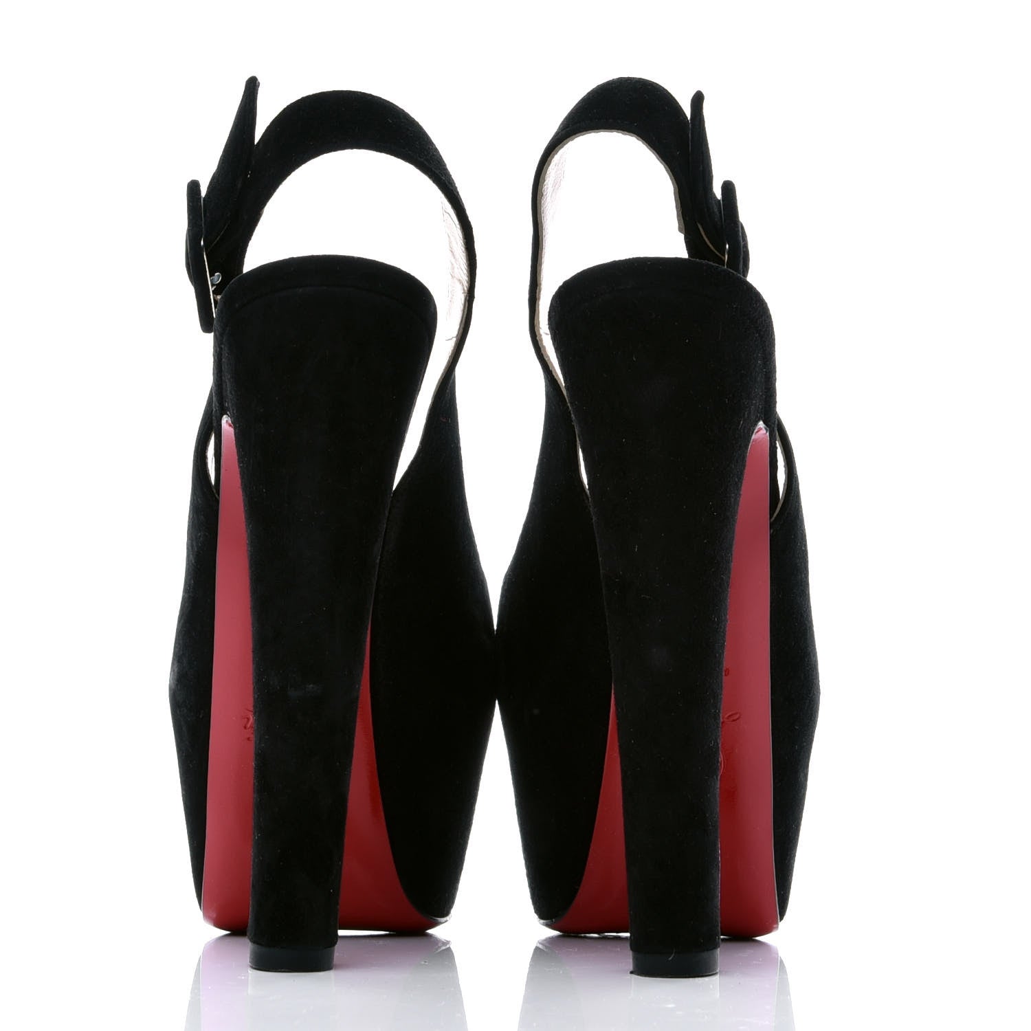 Christian Louboutin Veau Velours Tartarina 160 Pumps 37.5 Black 5 of 10