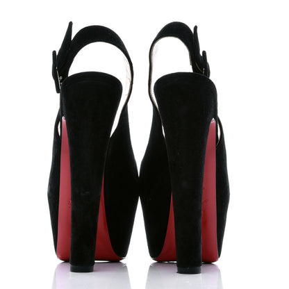 Christian Louboutin Veau Velours Tartarina 160 Pumps 37.5 Black 5 of 10