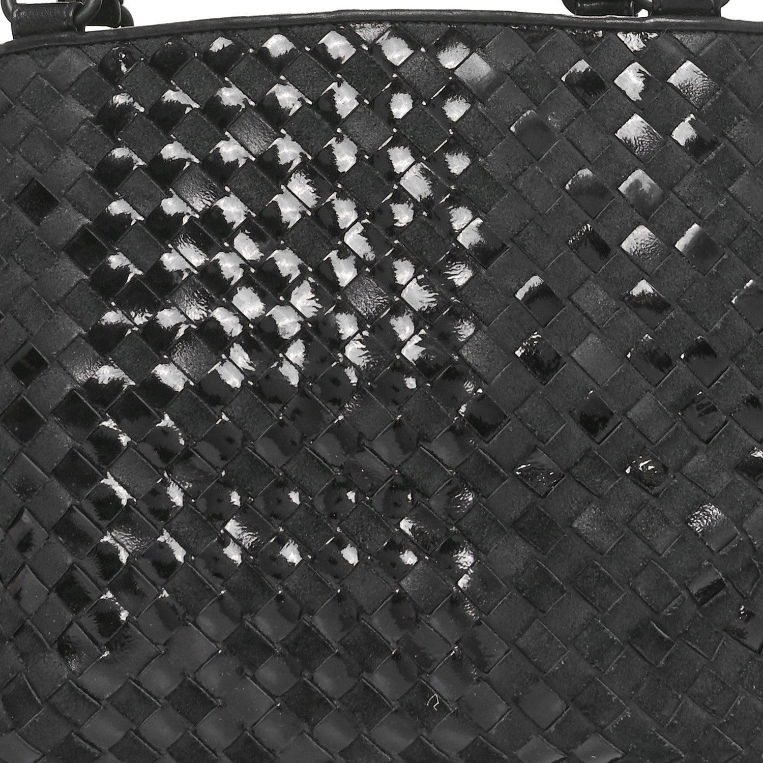 Bottega Veneta Intrecciato Rugiada Vintaga Medium Shopper Black 9 of 11