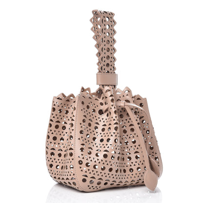 Alaia Calfskin Vienne Rose-Marie 19 Bag Beige 3 of 9