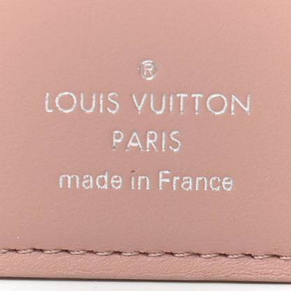 Louis Vuitton Taurillon Perforated Capucines Compact Wallet Magnolia 6 of 9