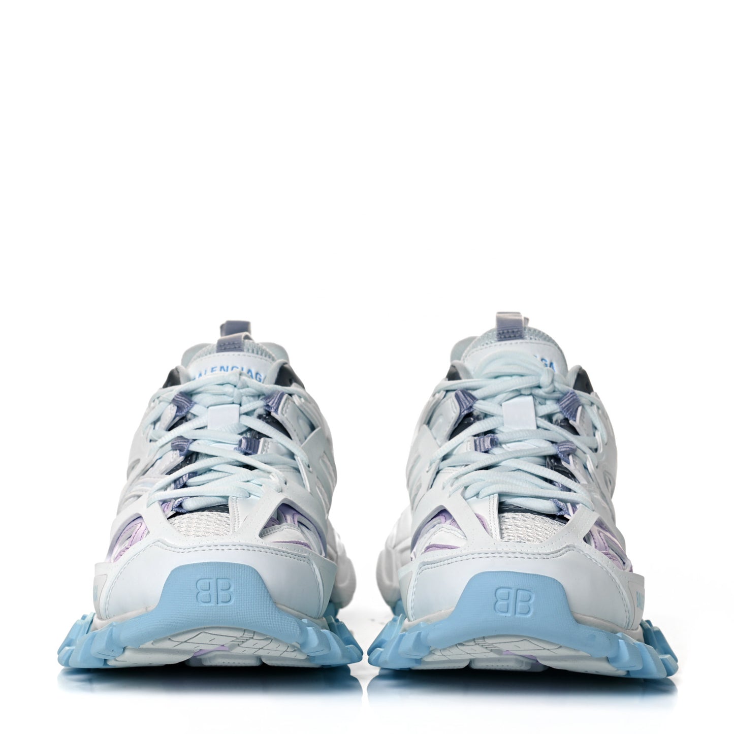 Mesh Nylon Womens Track Sneakers 37 White Pastel