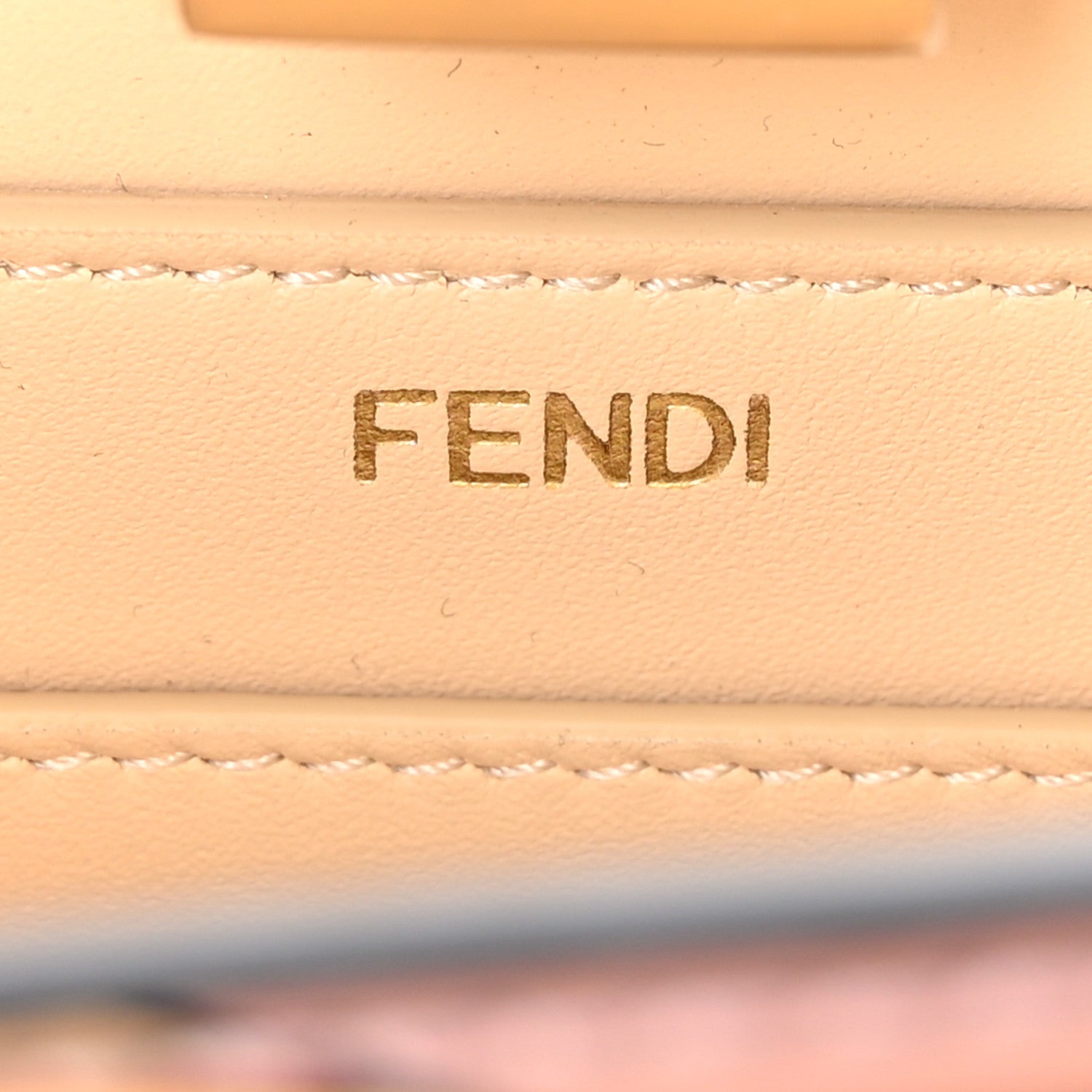 Fendi Vitello Seta Shiny Nappa Dancing Girls Inlay Small Peekaboo I SEE U Satchel Anemone Multicolor 7 of 11