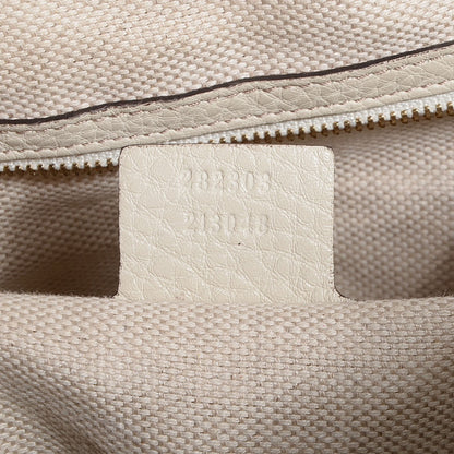 Gucci Cellarius Calfskin Large Soho Working Tote Off White 7 of 7