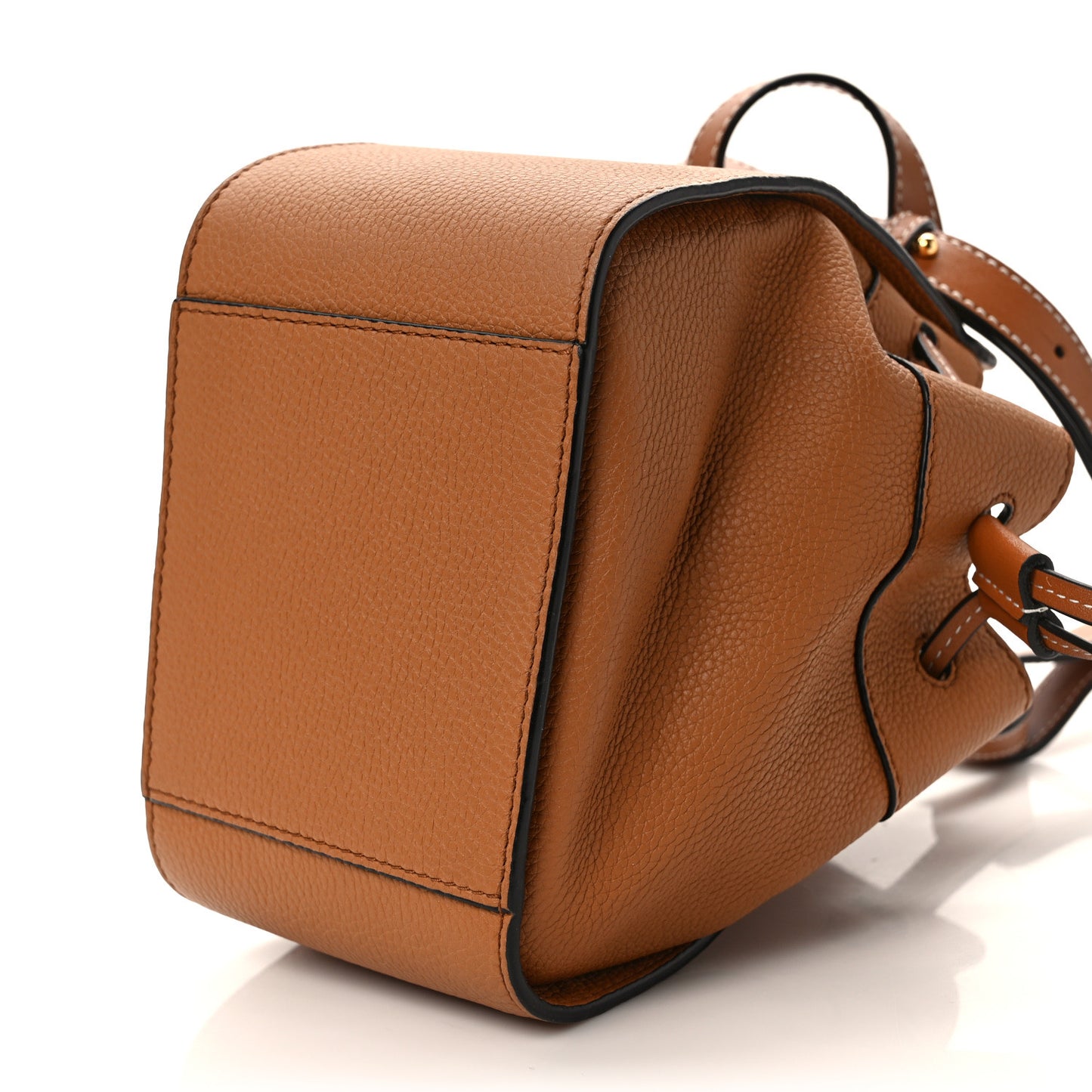 Calfskin Mini Hammock Shoulder Bag Tan