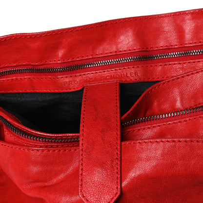 Proenza Schouler Lambskin PS1 Extra Large Satchel Lipstick Red 41 of 41