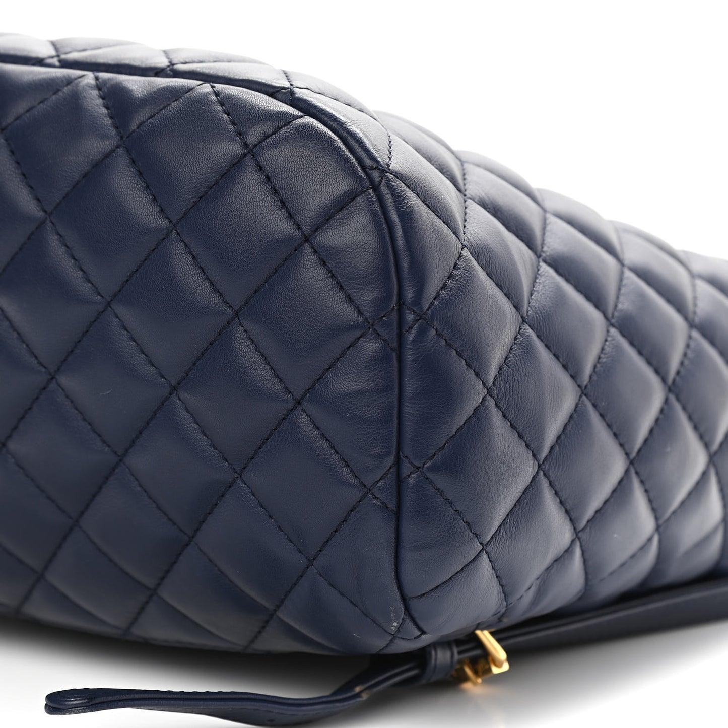Calfskin Quilted Small Urban Spirit Backpack Navy