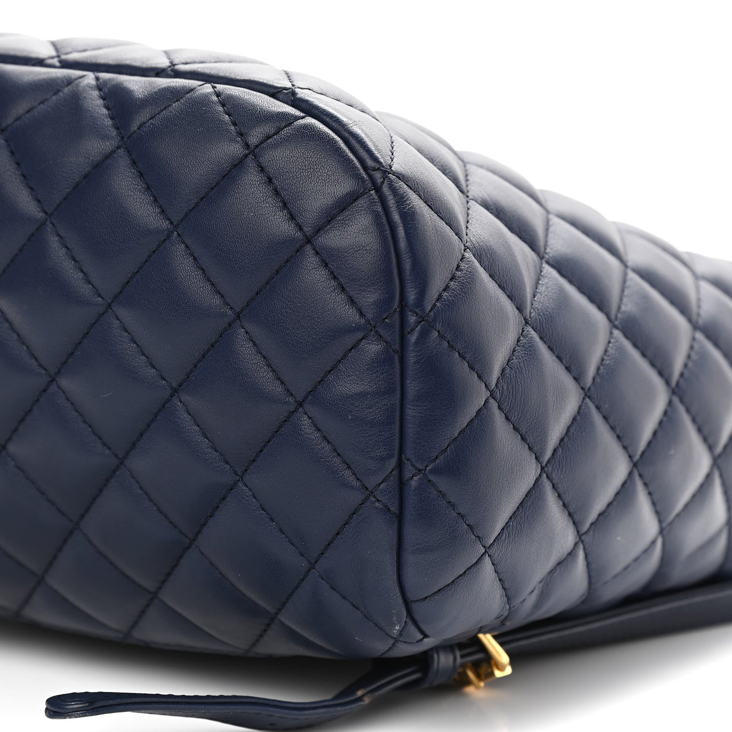 Chanel Calfskin Quilted Small Urban Spirit Backpack Navy 10 of 10