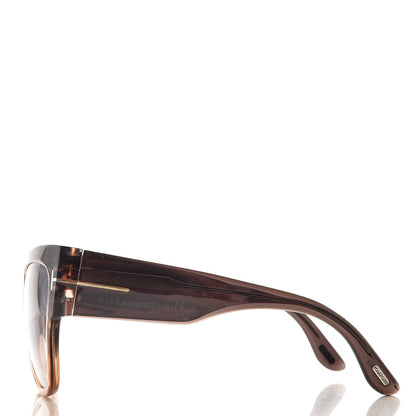 Tom Ford Anoushka Sunglasses TF371 Melange Grey Peach 4 of 8