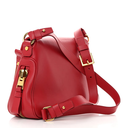 Tom Ford Calfskin Medium Jennifer Crossbody Flame Red 3 of 14