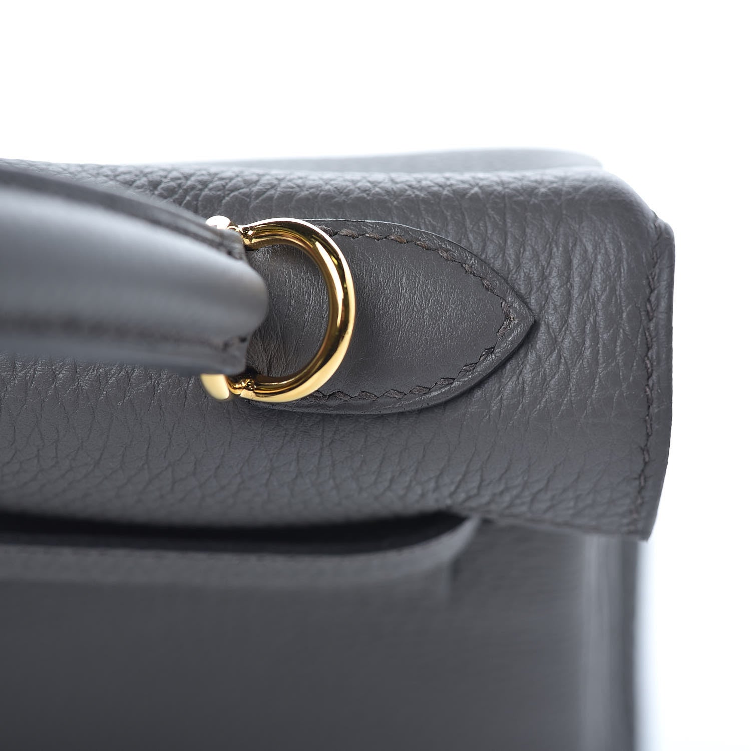 Hermes Togo Kelly Retourne 25 Etain 24 of 32